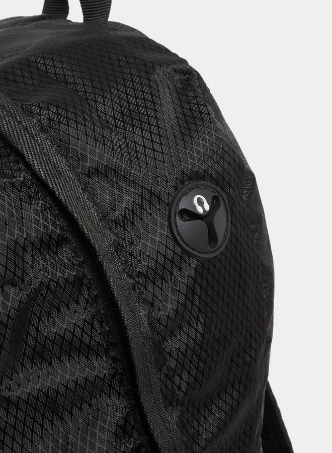 Styli Styli Patch Detail Backpack with Zip Pockets