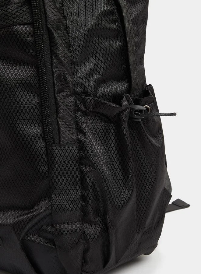Styli Styli Patch Detail Backpack with Zip Pockets