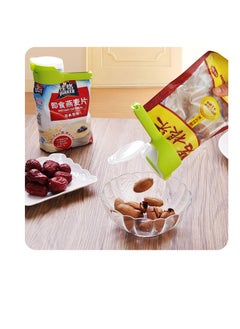 Generic Food seal clamp set with pouring spout, Durable Plastic Clips for Food Storage, Bag Clips with Pour Spout, Seal and Pour Bag Clip for Food  - Image 3
