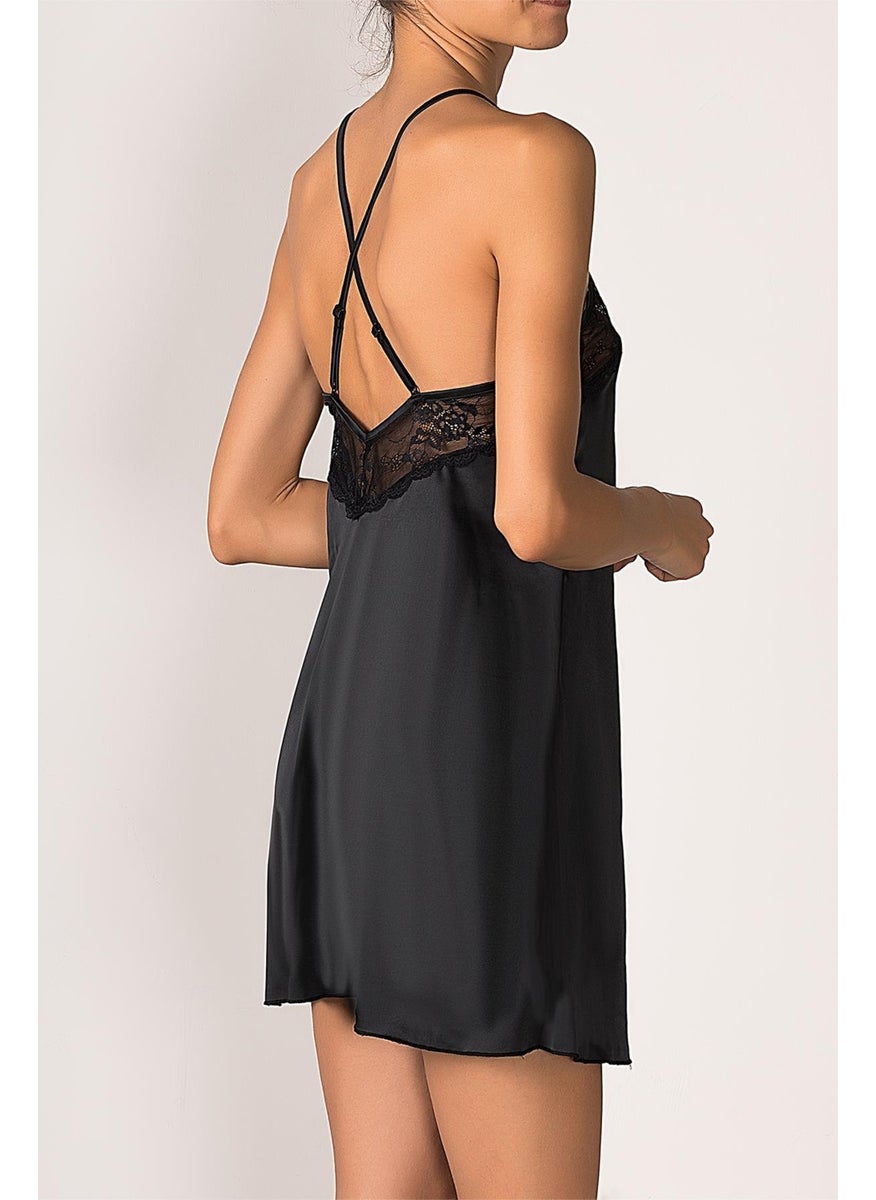 Lace Detailed Satin Nightgown with Cross-Strap Back - pzsku/ZF904A4AFE341338831EDZ/45/_/1728060920/17447729-c230-4300-a93e-f655bcc8d782