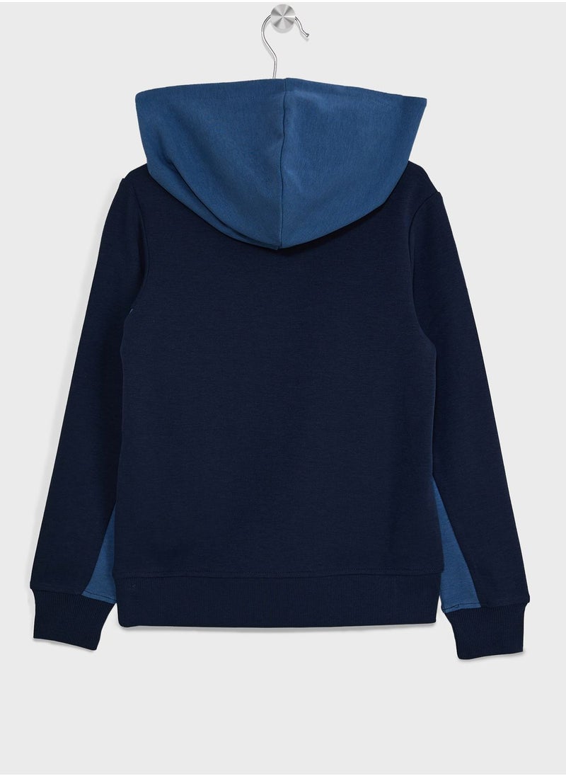 Jack & Jones Junior - Youth Logo Hooded Sweatshirt - Image 1