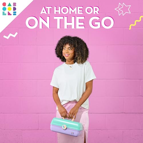 Caboodles On-The- Go Girl, Bubblegum Marble, 13.38x8.88x6.5 Inch (Pack of 1) - Image 4