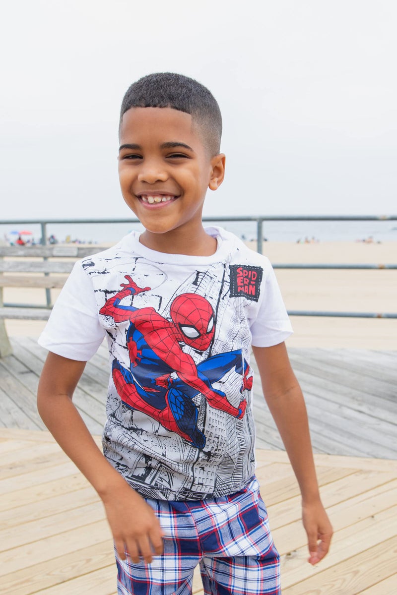 Marvel Spider-Man Toddler Boys 4 Pack T-Shirts Spiderman 5T - Image 2