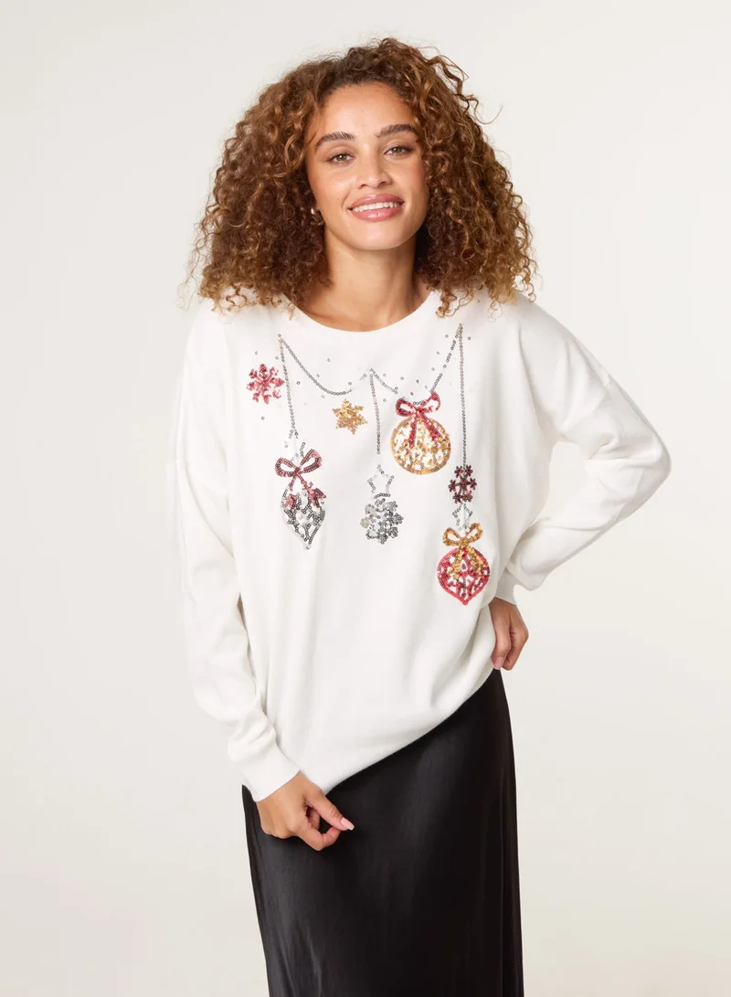 Christmas Jingle Bell Bauble Jumper