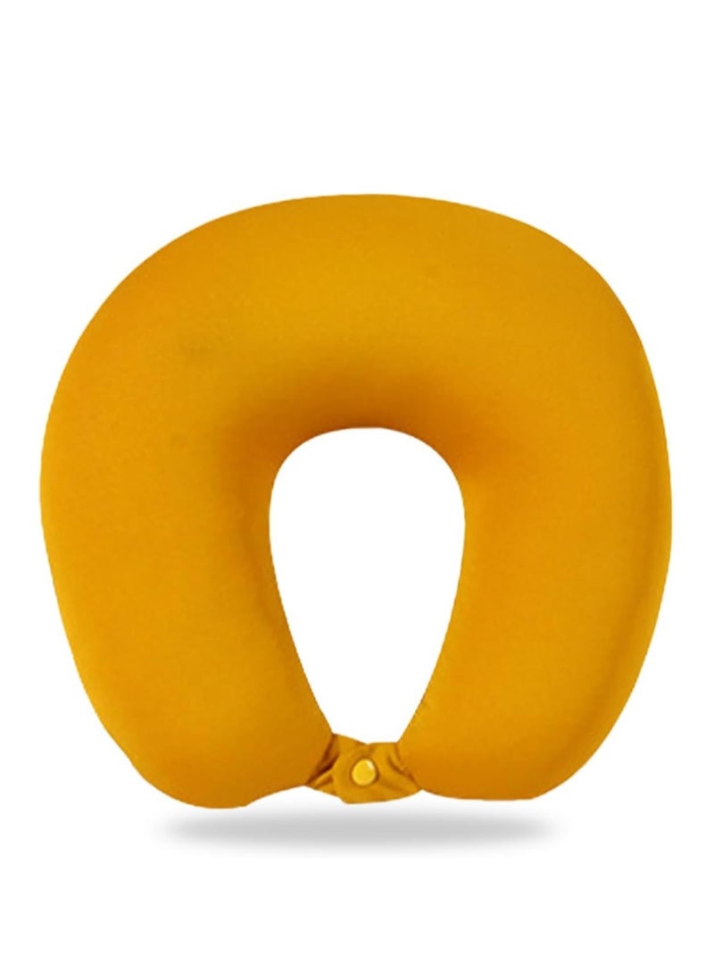 Excefore Travel Pillow Kid, 2-in-1 Travel Pillow for Kids, Neck, Soft and Adorable Bear Animals Plushie That Converts into a U-Shaped Neck Pillow for Ultimate Comfort During Airplane, Car, Train, Bus Trip - Image 2