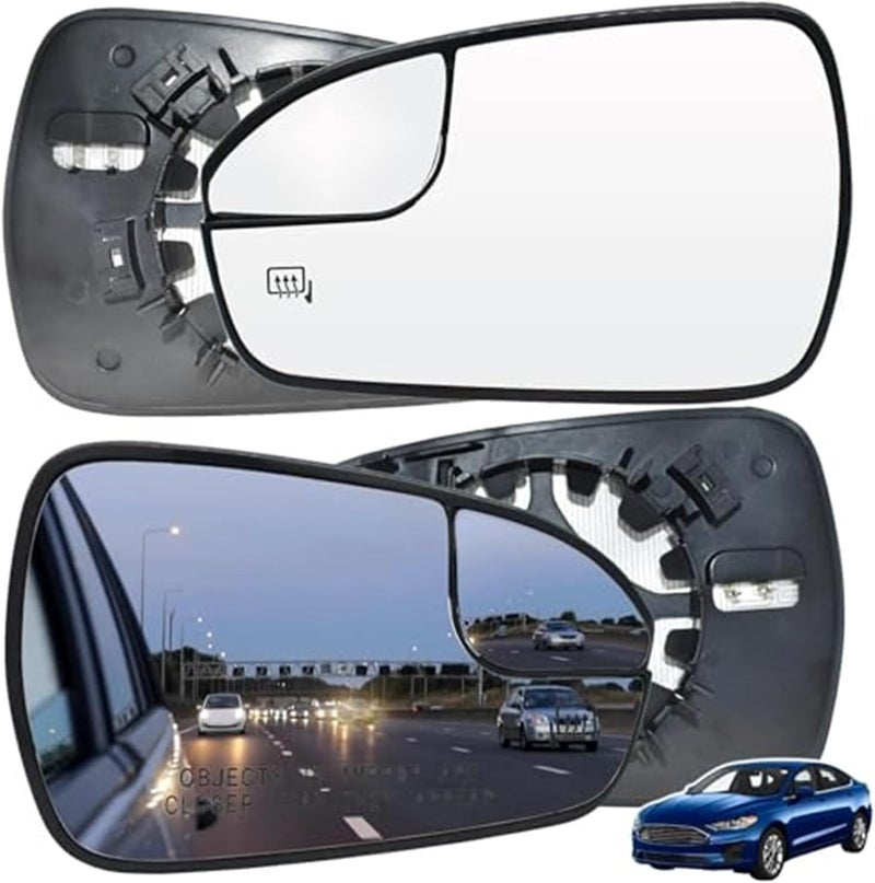 DEMULAX Heated Rear View Mirrors for Ford Fusion 2013-2020 - Image 3