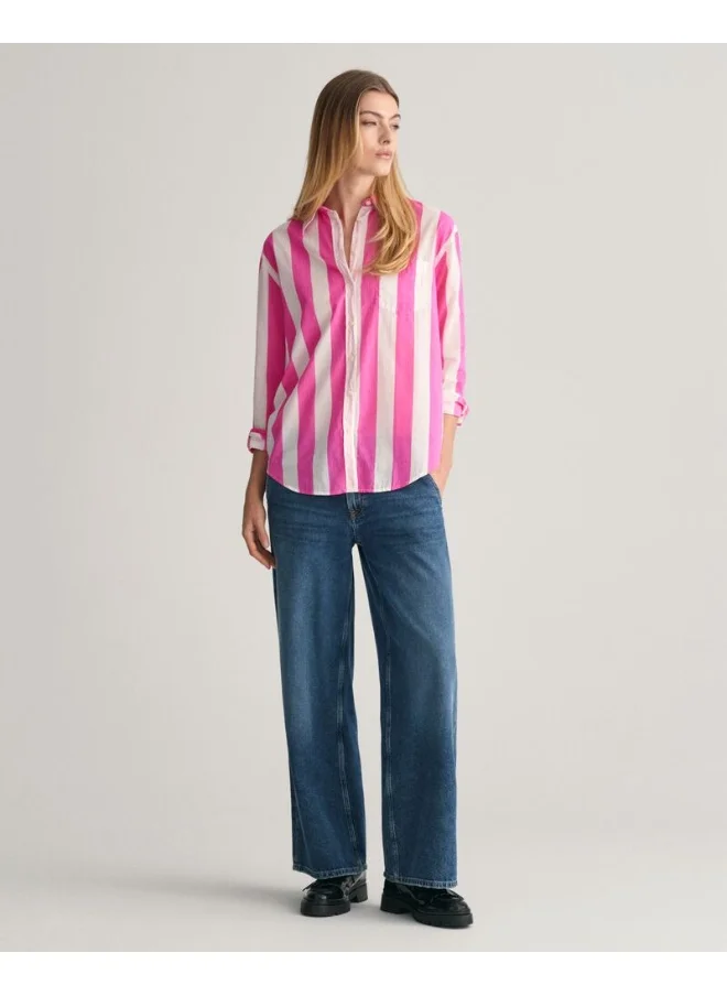 GANT Gant Relaxed Fit Parasol Striped Shirt