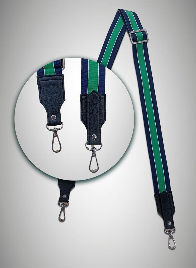 KOLOROBIA dyce-grosgrain-shoulder-strap-1 Nylon Replacement Adjustable Shoulder Strap with Swivel Hook for Laptop Bags, Hand Bags - Image 3