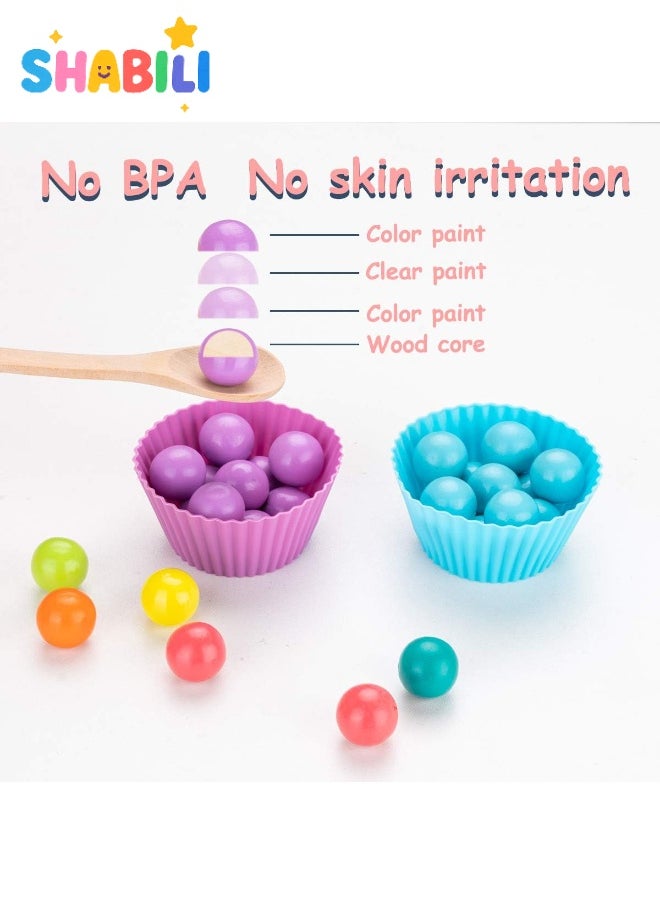 Montessori 13-in-1 Wooden Sorting & Counting Board Game – Magnetic Fishing, Clip-Beads, Shape & Number Matching, Colorful Stacking Puzzle, Fine-Motor & STEM Learning Toy for Preschool Kids Ages 3+