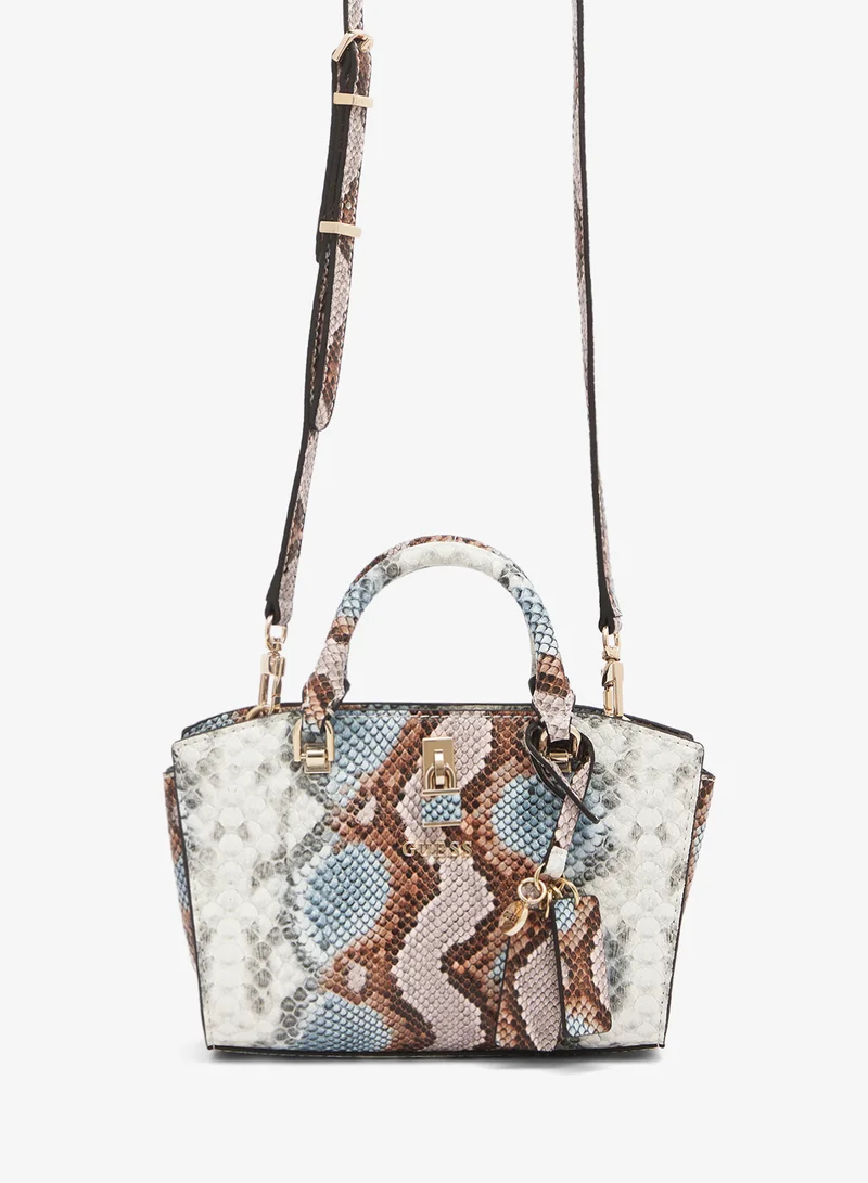 GUESS Queensland Mini Satchel Bag