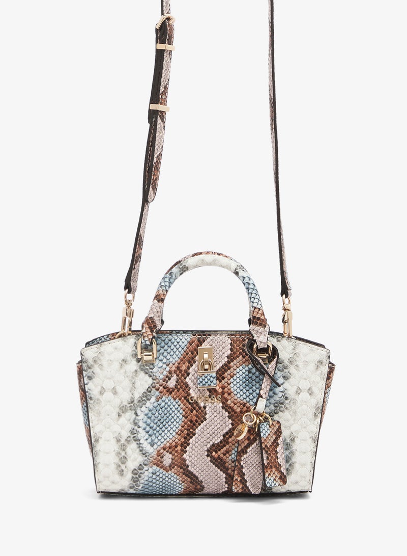 GUESS Queensland Mini Satchel Bag - Image 1