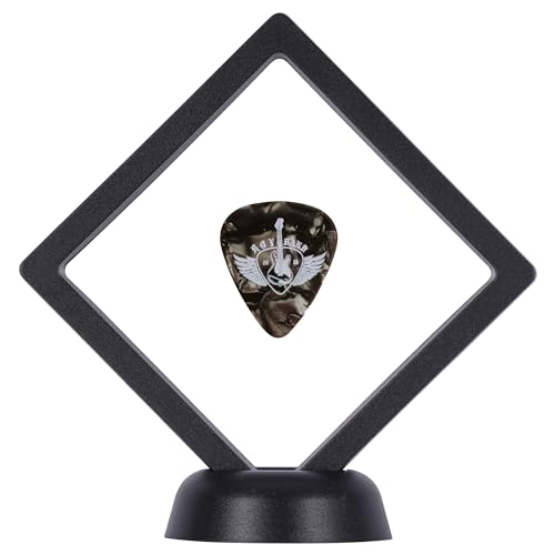 DisplayGifts Challenge Coin Display Case Stand 3D Floating Display Stand Holder, Can Also Hold Medallion Medal Military Coin Poker Chip and Arrowhead Artifacts - Image 2
