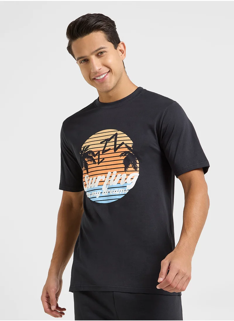Seventy Five Nightwear T-Shirt & Shorts Sets