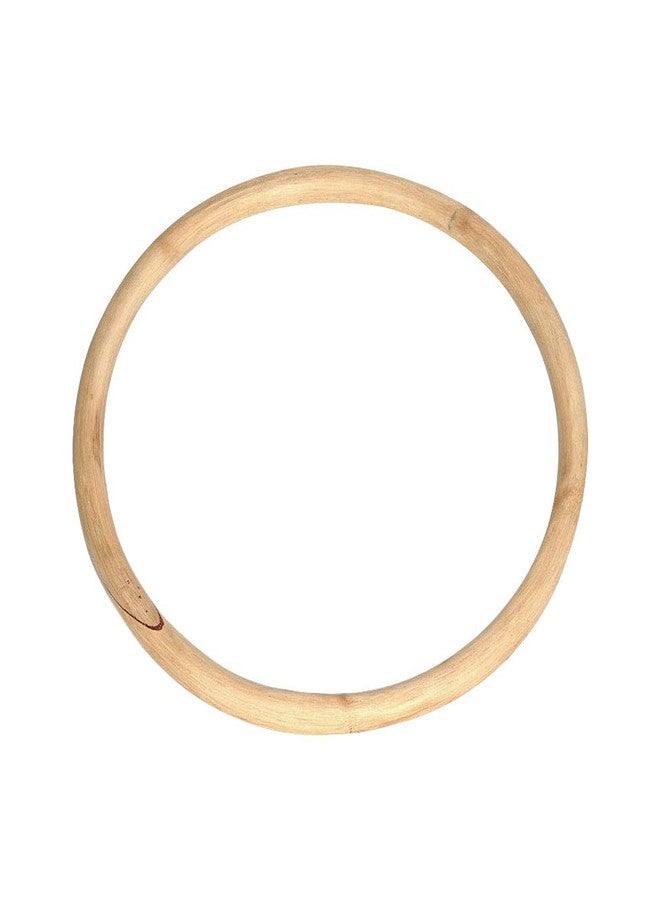 ZooBoo Wing Chun Rattan Ring - Natural Wood Rings Wing Tsun Kung Fu Legs Hand Strength Training Equipment Yewen Sau Sticky IP Man Siu Lum Kung Fu Rings - Rattan 11 inch - Image 1