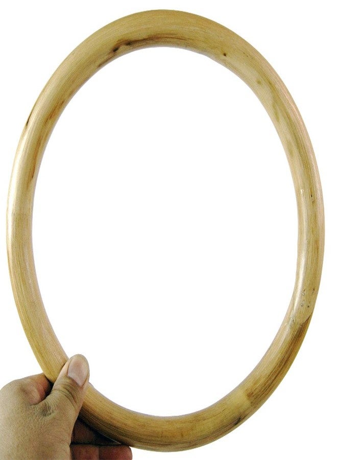ZooBoo Wing Chun Rattan Ring - Natural Wood Rings Wing Tsun Kung Fu Legs Hand Strength Training Equipment Yewen Sau Sticky IP Man Siu Lum Kung Fu Rings - Rattan 11 inch - Image 4