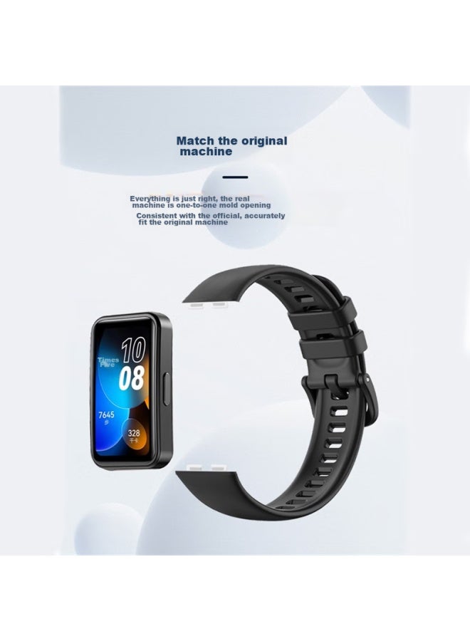 Kovol Compatible With Huawei Band 10/9/8 Nfc Version, Silicone Replacement Strap For Huawei Band 10, Breathable Waterproof Dirt-resistant Smart Band 9 Strap For Huawei Band 8 - Image 2