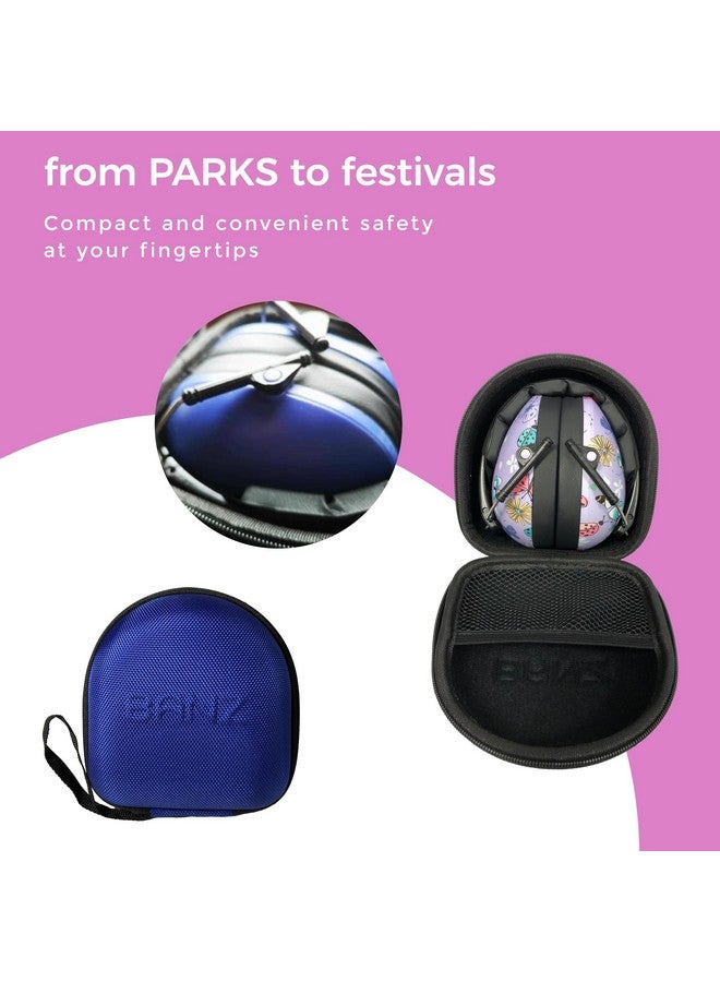Banz Kidz Ear Defenders Case 2+ Years - Dark Blue - Travel Case for Kids & Toddler Headphone Protection - Lightweight, Compact & Durable Earmuff Container - Image 5