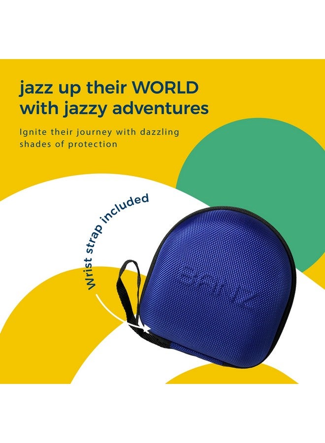 Banz Kidz Ear Defenders Case 2+ Years - Dark Blue - Travel Case for Kids & Toddler Headphone Protection - Lightweight, Compact & Durable Earmuff Container - Image 4