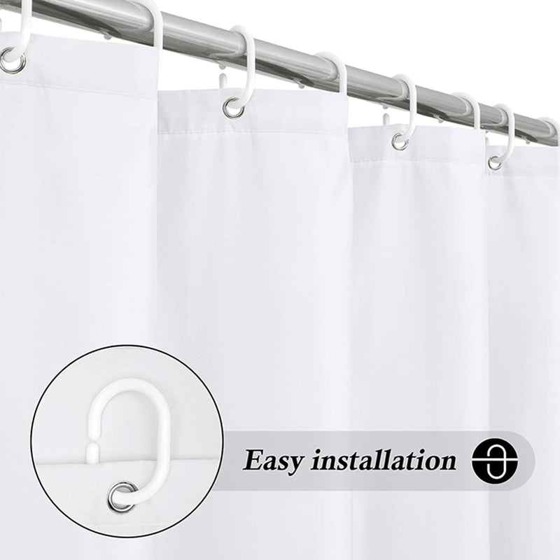 Bath Curtain Shower Curtains Polyester Shower Curtain Curtain For Bathroom - Image 2