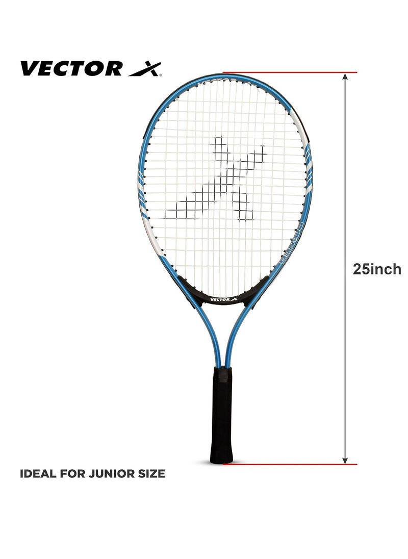 Vector X - Vxt 520 25 inches with Full Cover Strung Tennis Racquet |Material - Aluminium - Image 1