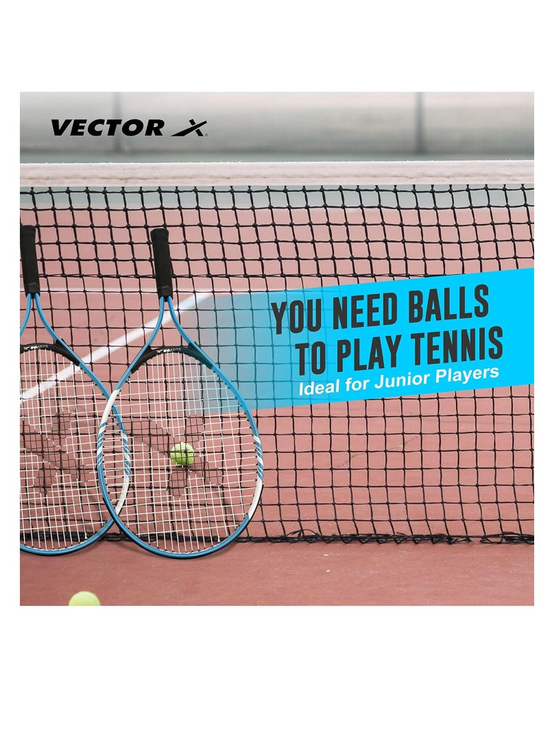Vector X - Vxt 520 25 inches with Full Cover Strung Tennis Racquet |Material - Aluminium - Image 1