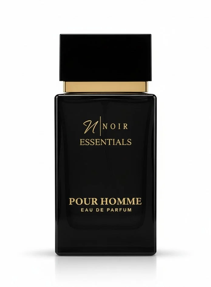 Essentials Pour Homme | The Signature Smoky-Fruity Eau De Parfum for Men | Intense Projection, All-Day Longevity, & Refined Luxury Blend | 80ml
