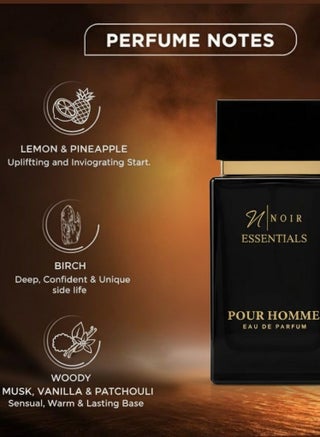 عطر إسينشالز بور هوم | عطر سيجنتشر سموكي فروتي للرجال | عطر قوي، يدوم طوال اليوم، ومزيج فاخر راقٍ | 80 مل - view 4