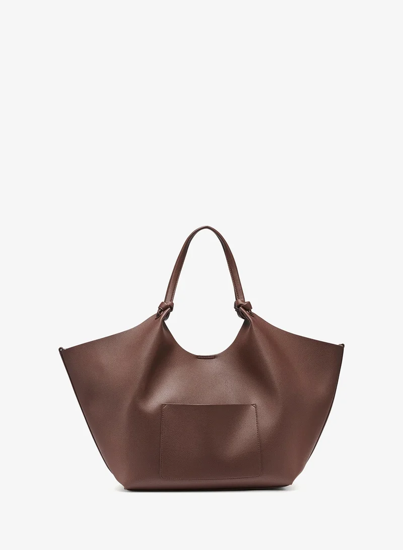 DKNY Brown Paula Large Tote for Women | Best Price UAE