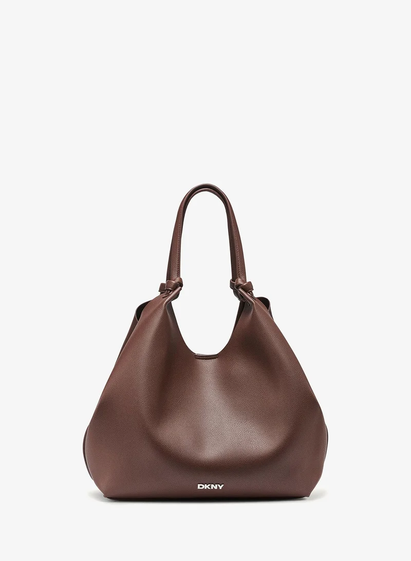 DKNY Brown Paula Large Tote for Women | Best Price UAE