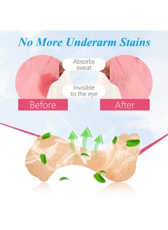 Sefudun 28 Pcs Underarm Sweat Pads, Sweat Pads for Women and Men Armpits, Disposable Invisible Armpit Sweat Pads for Absorbent Deodorant Prevention Sticker  - Image 3