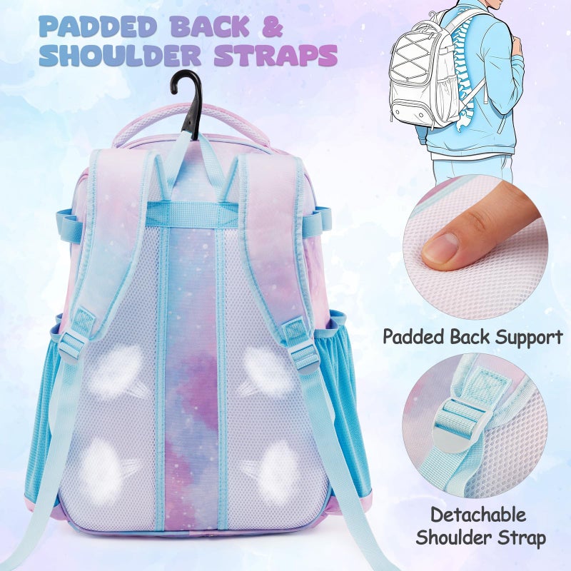 VIGEGARI Youth Baseball Bag Backpack with Bat Holder for Boys Girls Baseball & Softball Bat Bag for T-Ball Equipment, Kids Baseball Backpack with Shoe Compartment & Glove Storage - Image 4