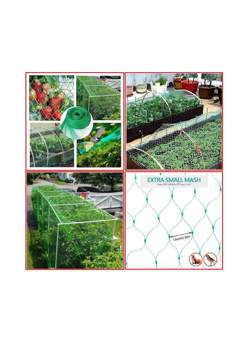 Generic - 1-Piece Garden and Crops Protective Fencing Net,Mesh Anti Bird Deer Cat Dog Chicken Net,Size 2Mx5M - Image 1