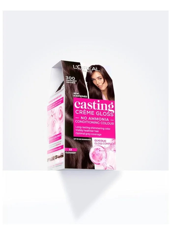 L'OREAL PARIS Casting Crème Gloss Hair Color Dark Brown