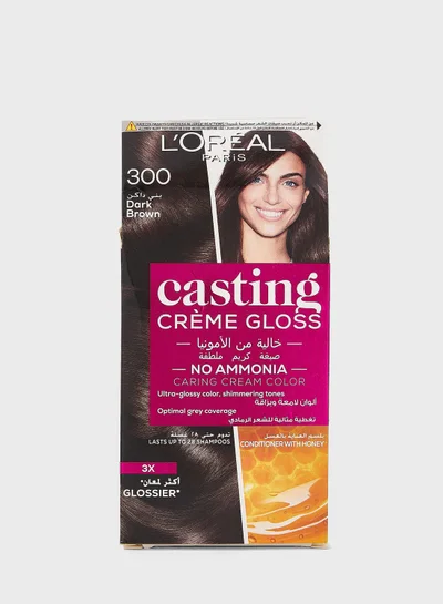 L'OREAL PARIS Casting Crème Gloss Hair Color Dark Brown