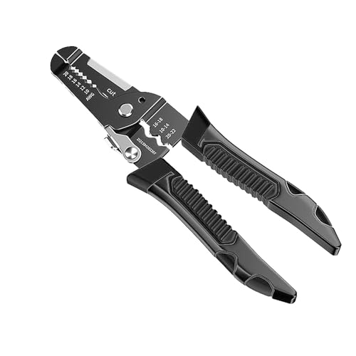 BendJoy 9 in 1 Multifunction Wire Cutter and Stripper, Plier For Repairing Electrical Appliances, High Magnetic Steel Blade, Plastic Handle Sturdy and Durable Perfect for Electricians - Image 1