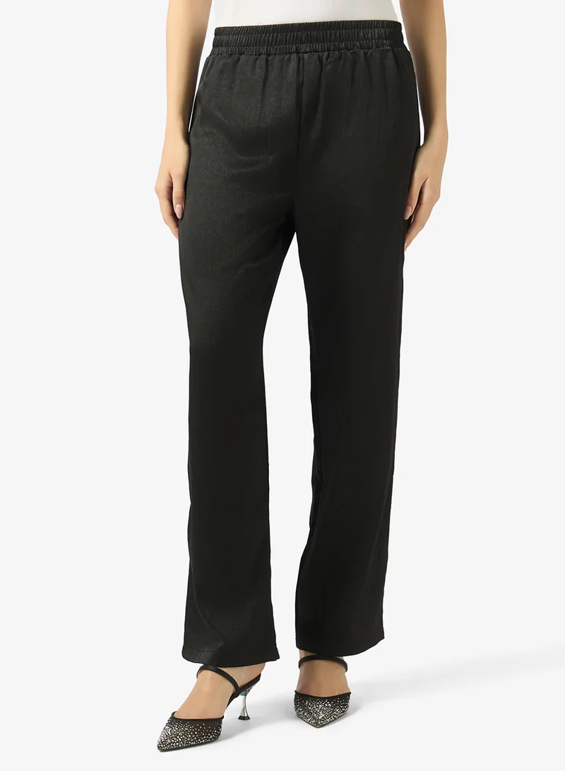 Fyor  Relaxed Tie-Up Button-Down Top & Pant Co-ord Set for Women | Best Price UAE