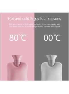 MARK STORE Hot Water Bag, Hot pack for Pain Relief, Hot Water Bottle, Cold and Hot Pack with velvet cover,(1pc only) Assorted colors  - Image 4