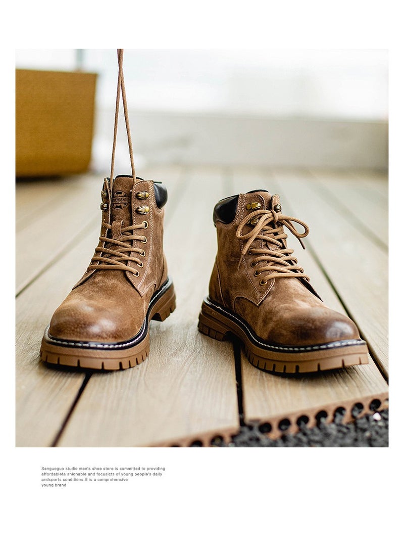Warrior - New Fashion Street Trend Martin Boots - Image 1