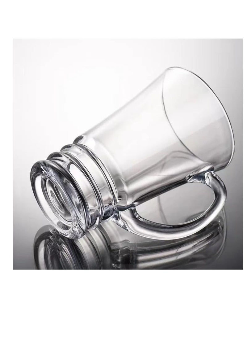 Glass cup for hot drinks. (170 ml) - 5 pcs  - Image 3