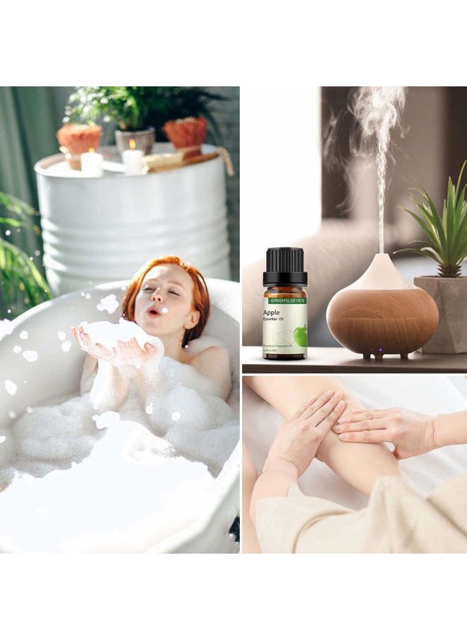 GREENSLEEVES Apple Essential Oil Fruit Fragrance Oils 10ml for Diffusers, Humidifiers  - Image 5