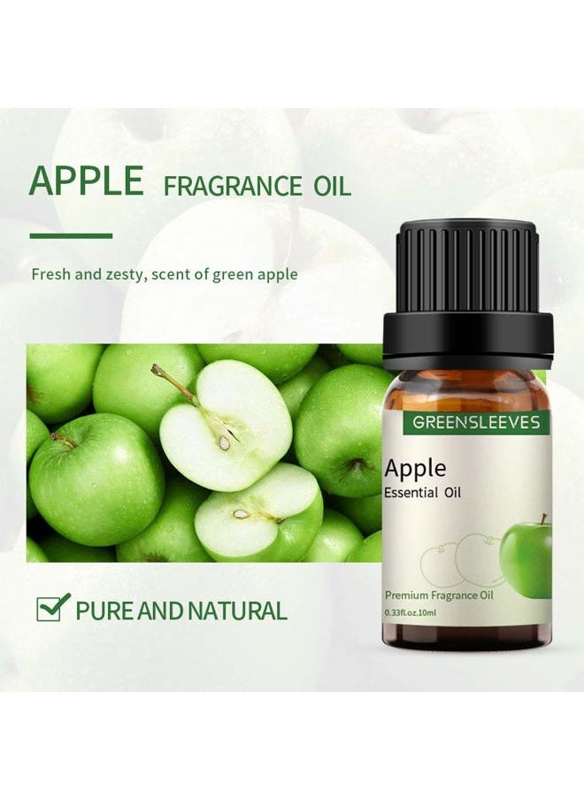 GREENSLEEVES Apple Essential Oil Fruit Fragrance Oils 10ml for Diffusers, Humidifiers  - Image 2