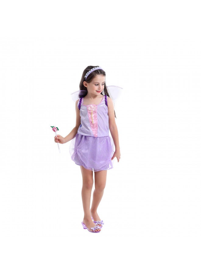 fedio Fedio Dress up Clothes for Little Girls - Kids Dress up & Pretend Play Princess Dress up Trunk Costume for Girls 3-6 Years - Image 2