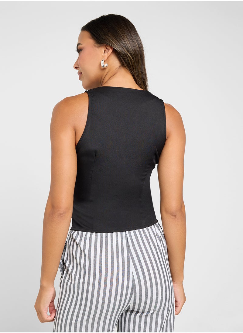 Ginger Button Down Waistocat  - Image 2