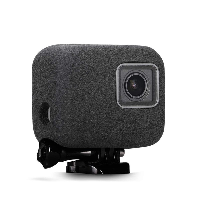 Taisioner Windslayer Cover Housing Frame Case for GO Hero 5 Hero 6 Hero 7 Black Video Noise Reduction - Image 1