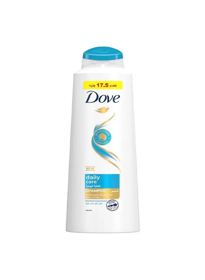 Dove Daily Care Shampoo 600 ML - Image 4