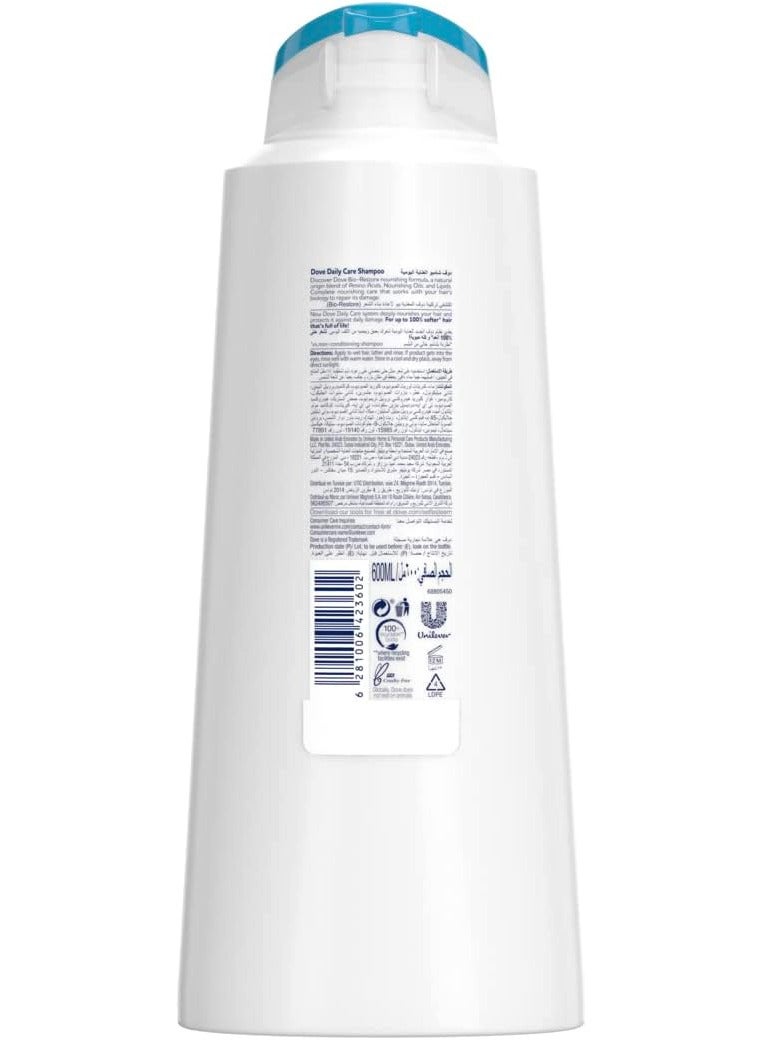 Dove Daily Care Shampoo 600 ML - Image 3
