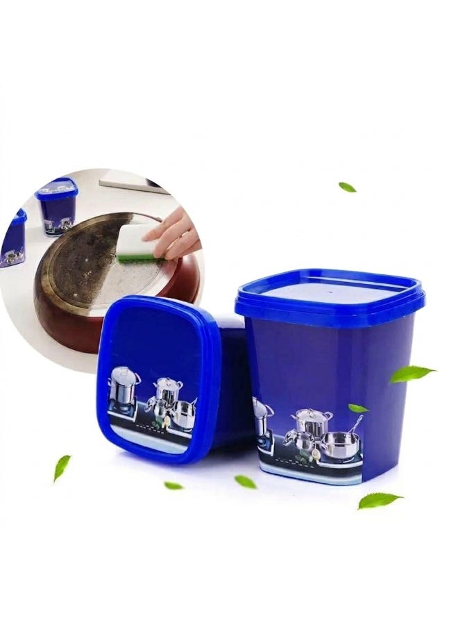 All-Purpose Cleaning Paste (500g) - Heavy Duty Rust & Grease Remover - Stainless Steel & Metal Polish - Non-Toxic Formula - Image 1