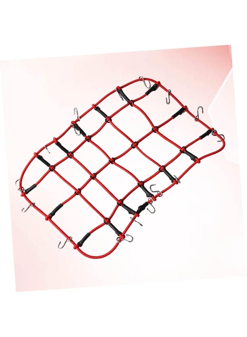 Generic Auto Mountain Buggy Motor Bike Trailer Net Small Cargo Net Motor Vehicle Cargo Nets Storage Net Motorcycle Rubber Cord Car Roof Luggage Net Car Luggage Net  - Image 2