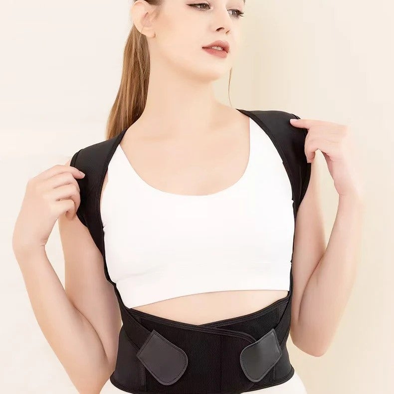 Bluejw Adjustable Mesh Back Brace Posture Corrector - Lower Lumbar Pain Relief Waist Trimmer Belt - Image 5