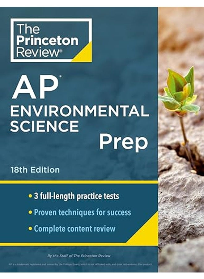 Princeton Review Ap Environmental Science Prep 2024 By The Princeton Review Paperback